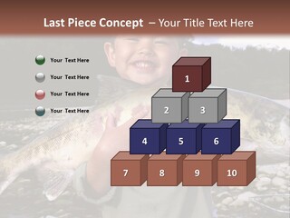 Salmon Smile Summer PowerPoint Template