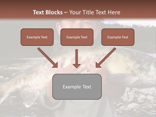 Salmon Smile Summer PowerPoint Template