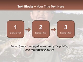 Salmon Smile Summer PowerPoint Template