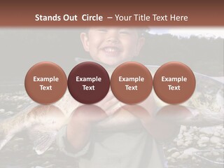 Salmon Smile Summer PowerPoint Template