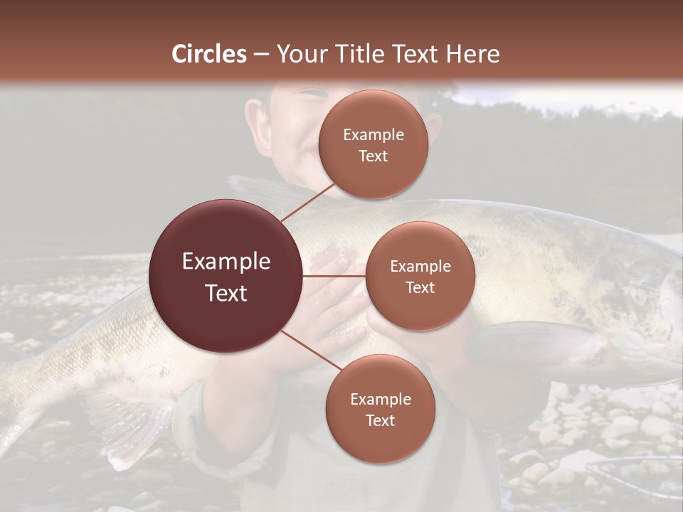 Salmon Smile Summer PowerPoint Template