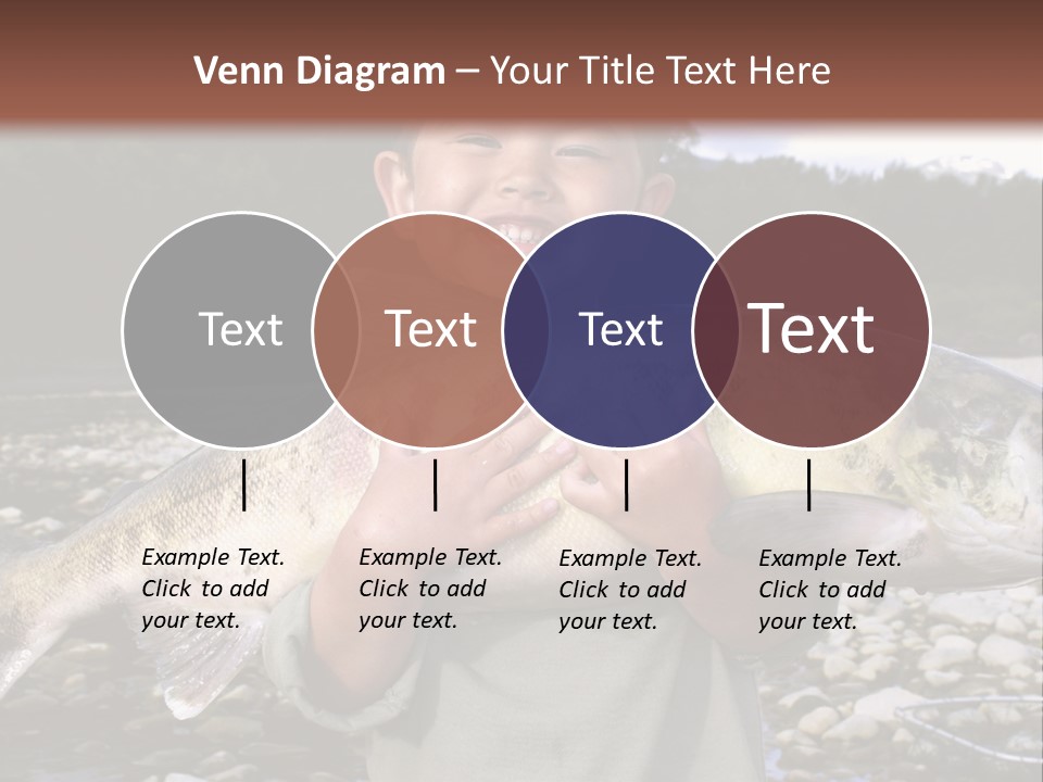 Salmon Smile Summer PowerPoint Template