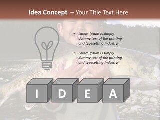 Salmon Smile Summer PowerPoint Template