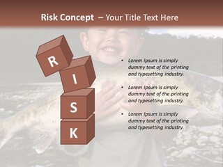 Salmon Smile Summer PowerPoint Template