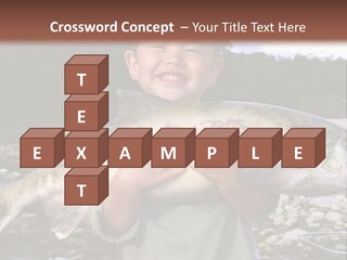 Salmon Smile Summer PowerPoint Template