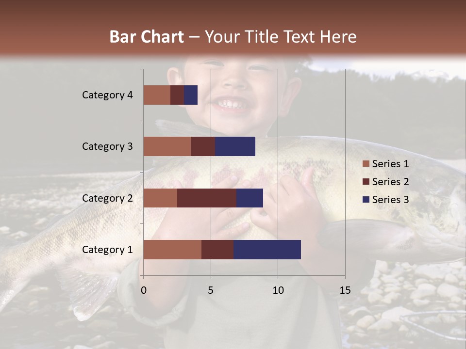 Salmon Smile Summer PowerPoint Template