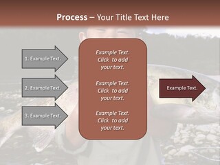Salmon Smile Summer PowerPoint Template