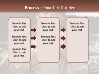 Salmon Smile Summer PowerPoint Template