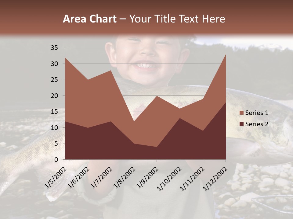 Salmon Smile Summer PowerPoint Template
