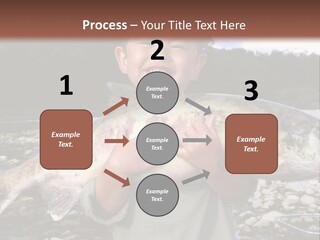 Salmon Smile Summer PowerPoint Template