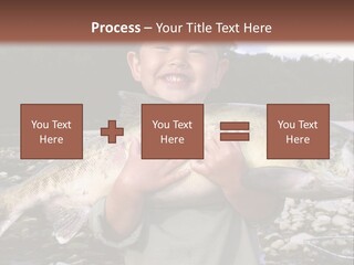 Salmon Smile Summer PowerPoint Template