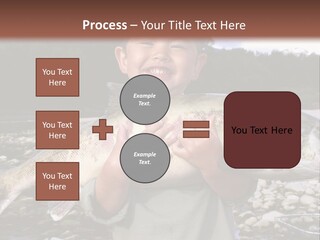 Salmon Smile Summer PowerPoint Template