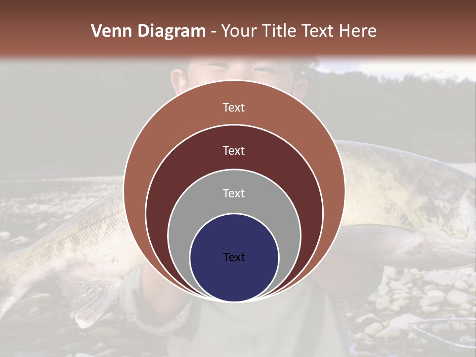 Salmon Smile Summer PowerPoint Template