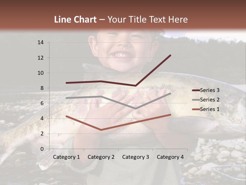 Salmon Smile Summer PowerPoint Template