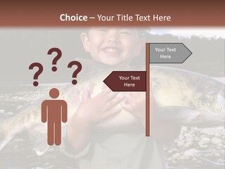 Salmon Smile Summer PowerPoint Template