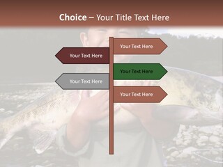 Salmon Smile Summer PowerPoint Template