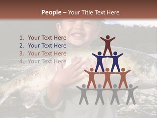 Salmon Smile Summer PowerPoint Template