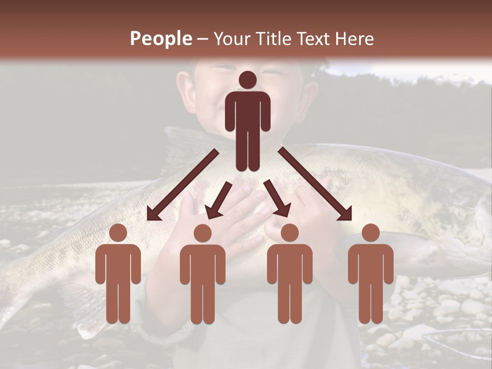 Salmon Smile Summer PowerPoint Template