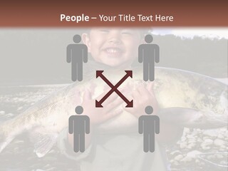 Salmon Smile Summer PowerPoint Template