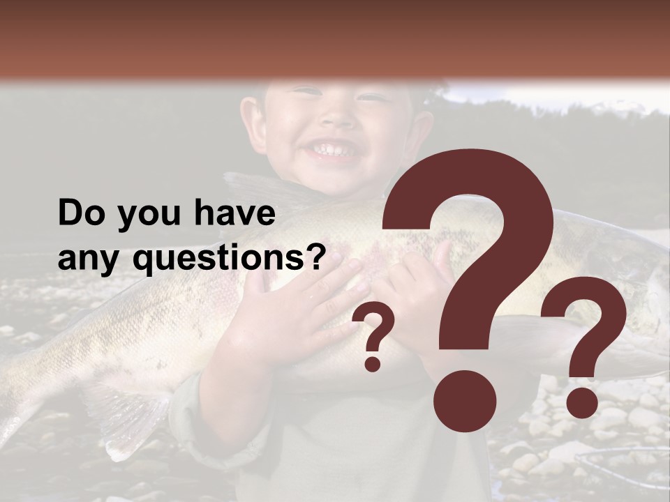 Salmon Smile Summer PowerPoint Template