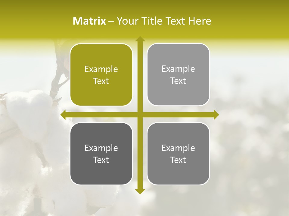 Agriculture Softness Grow PowerPoint Template