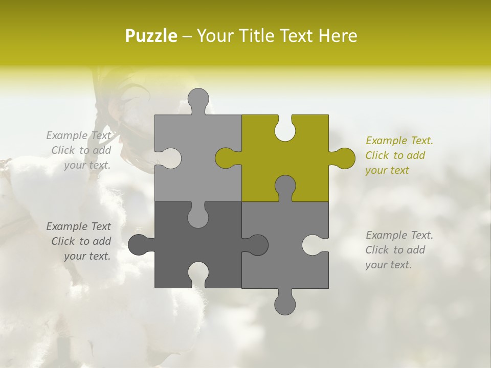 Agriculture Softness Grow PowerPoint Template