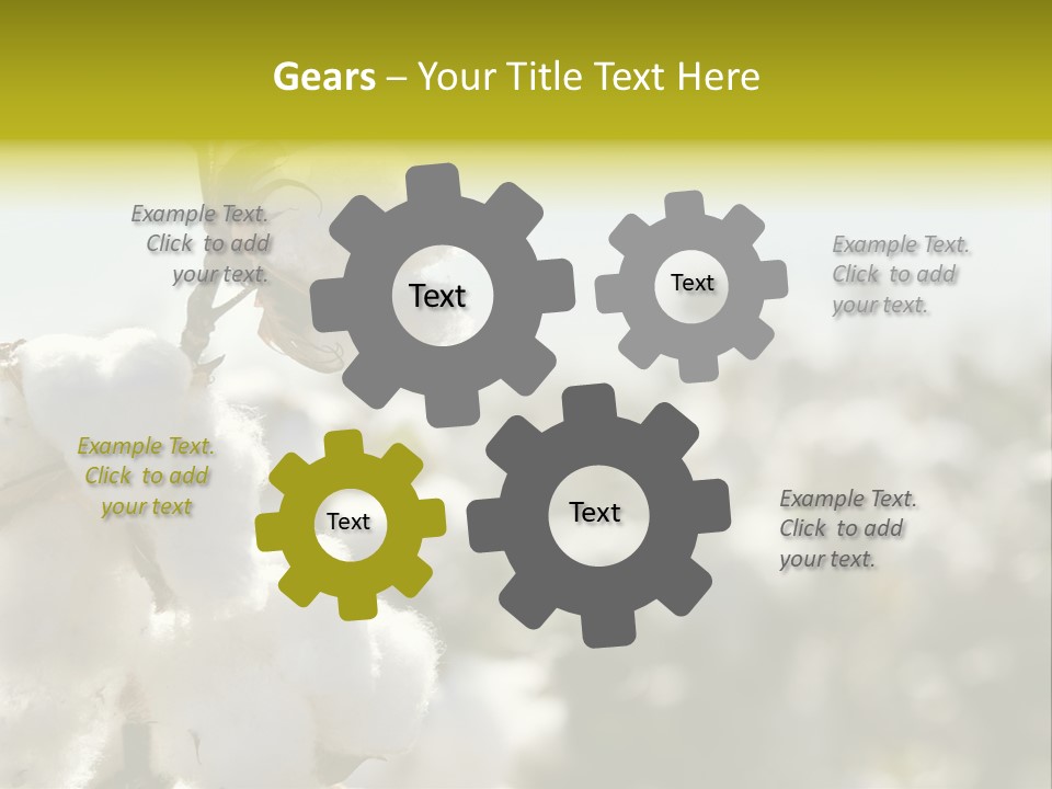 Agriculture Softness Grow PowerPoint Template