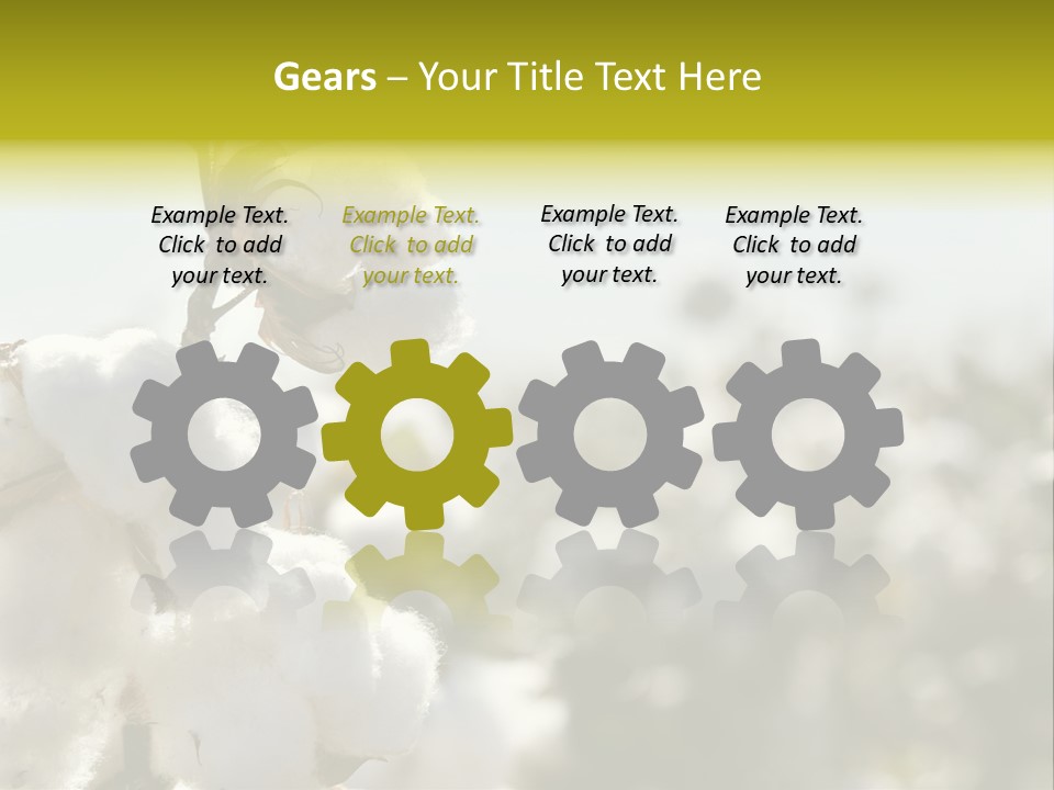 Agriculture Softness Grow PowerPoint Template