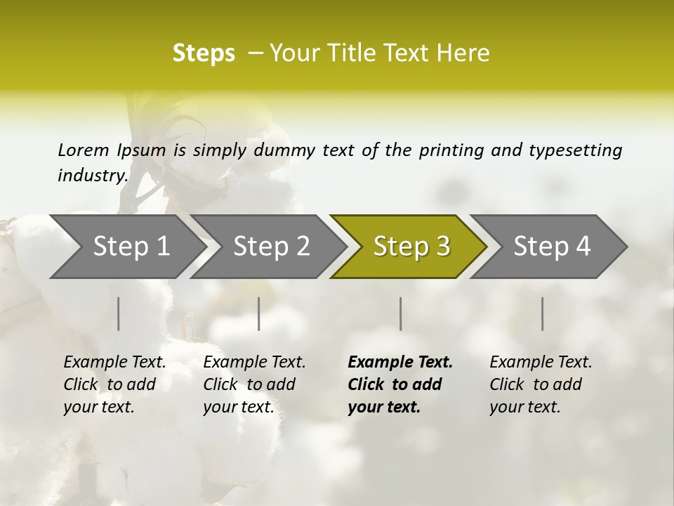Agriculture Softness Grow PowerPoint Template