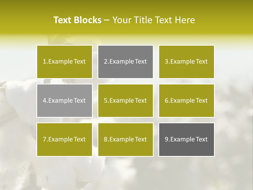 Agriculture Softness Grow PowerPoint Template