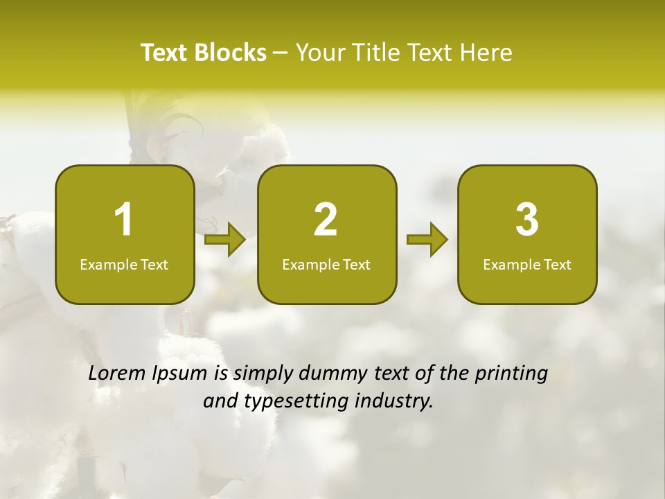 Agriculture Softness Grow PowerPoint Template