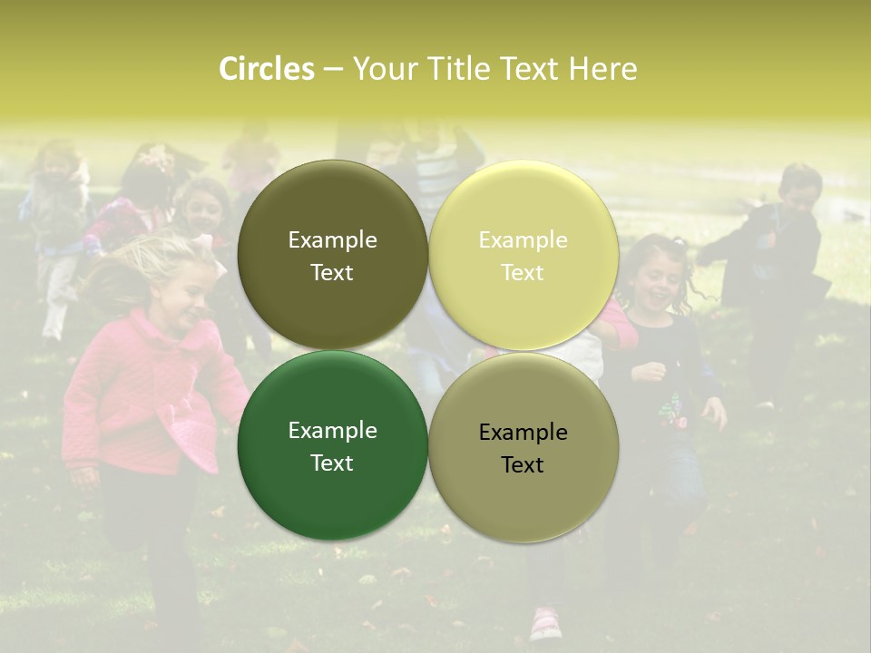 Autumn Happy Color PowerPoint Template