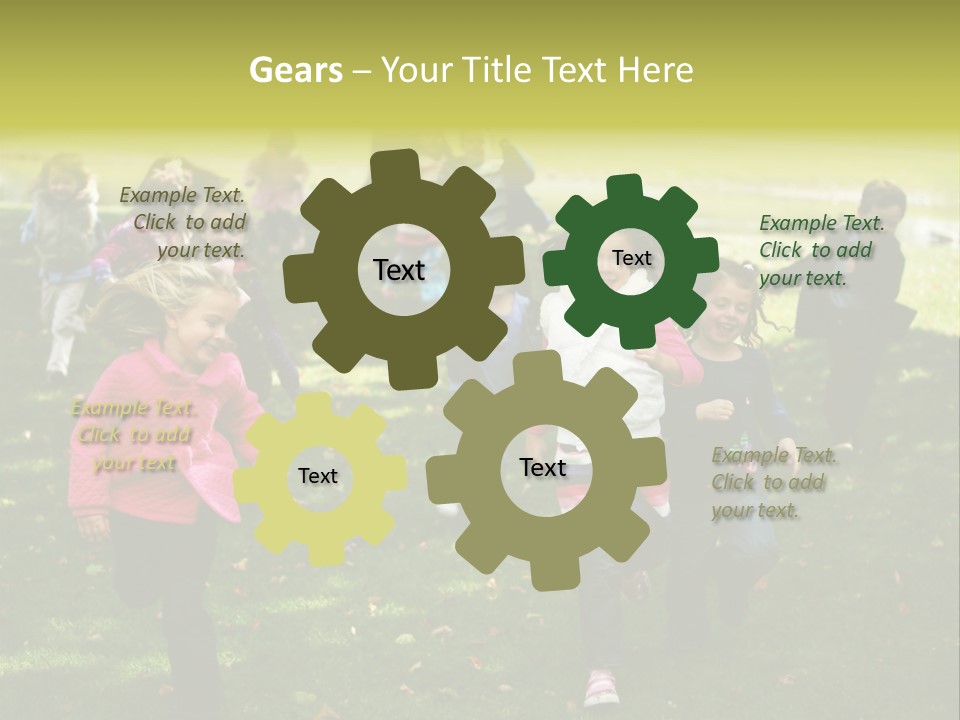 Autumn Happy Color PowerPoint Template