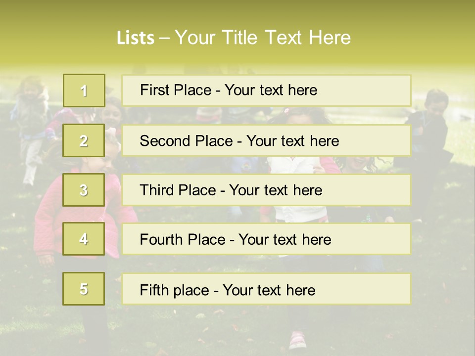 Autumn Happy Color PowerPoint Template