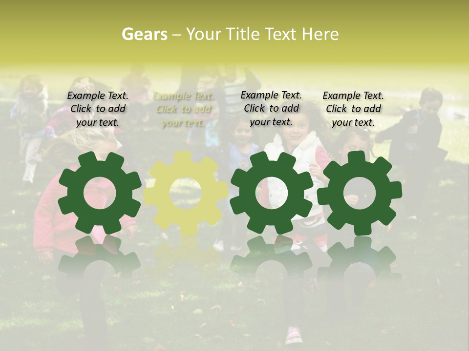 Autumn Happy Color PowerPoint Template