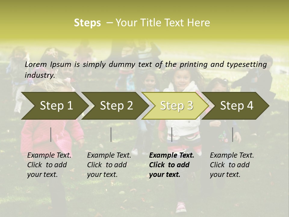 Autumn Happy Color PowerPoint Template