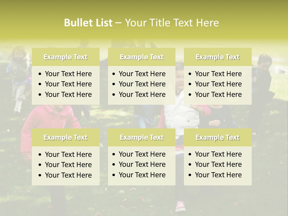 Autumn Happy Color PowerPoint Template