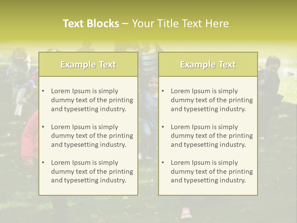 Autumn Happy Color PowerPoint Template