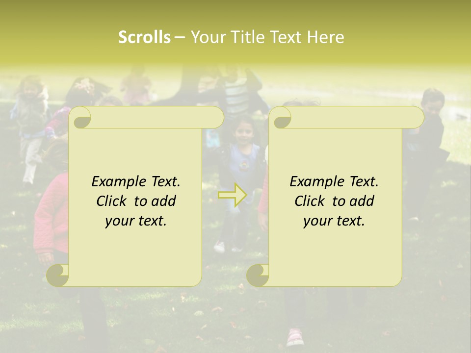 Autumn Happy Color PowerPoint Template
