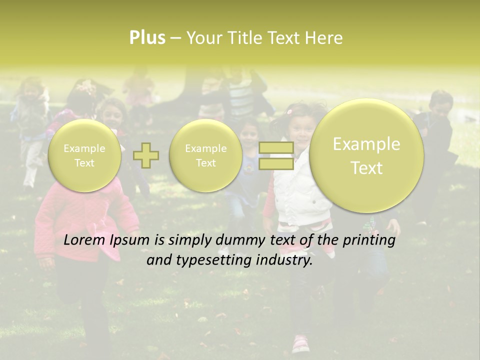 Autumn Happy Color PowerPoint Template