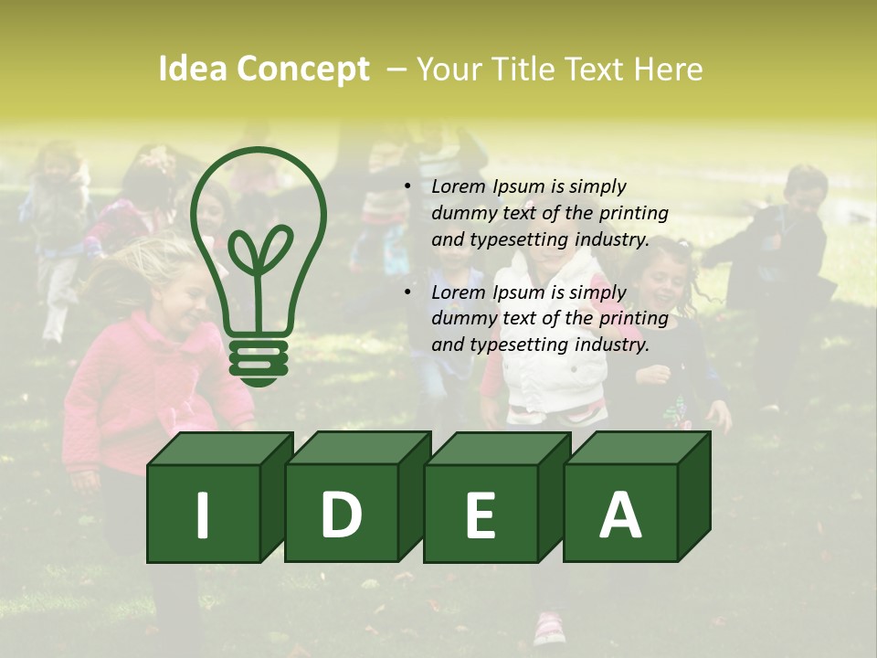 Autumn Happy Color PowerPoint Template