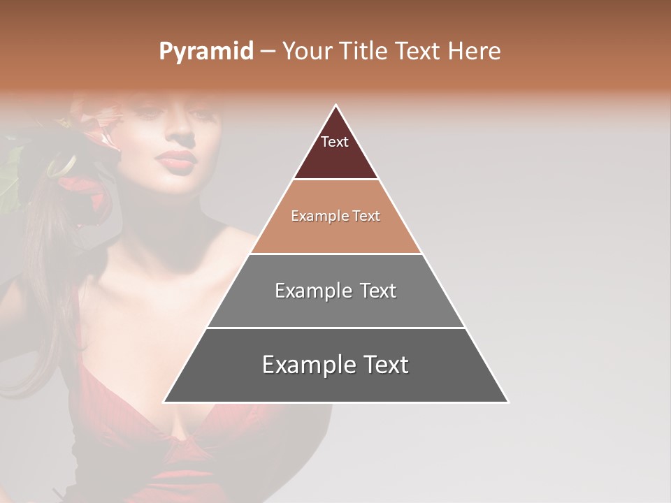 Pretty Passion Head PowerPoint Template