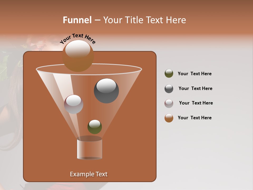 Pretty Passion Head PowerPoint Template