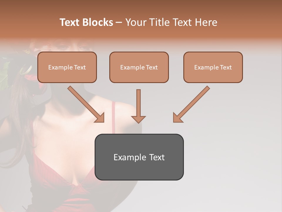 Pretty Passion Head PowerPoint Template