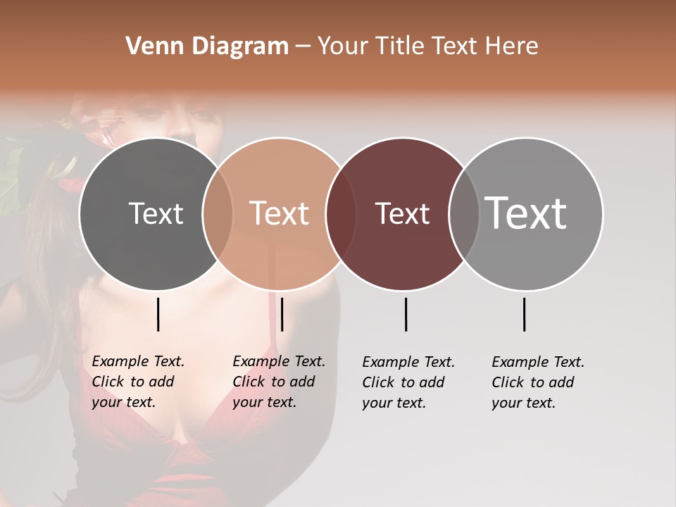 Pretty Passion Head PowerPoint Template