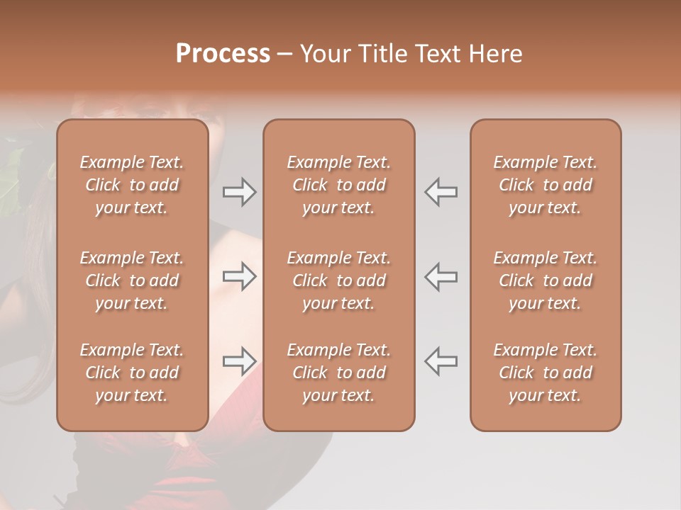 Pretty Passion Head PowerPoint Template