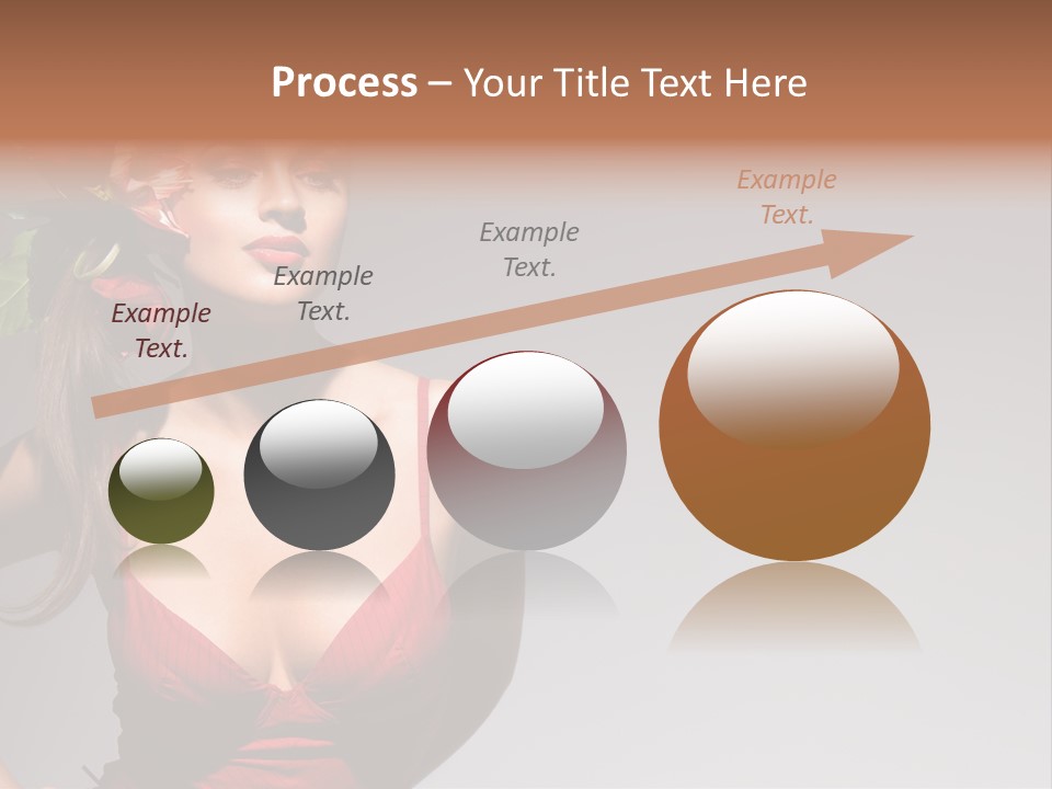 Pretty Passion Head PowerPoint Template