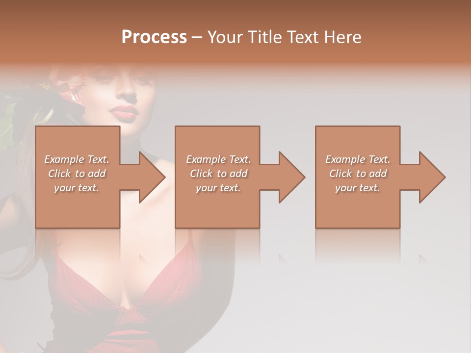 Pretty Passion Head PowerPoint Template