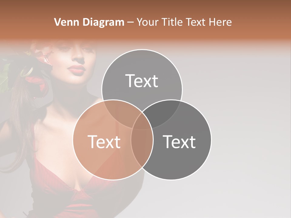 Pretty Passion Head PowerPoint Template