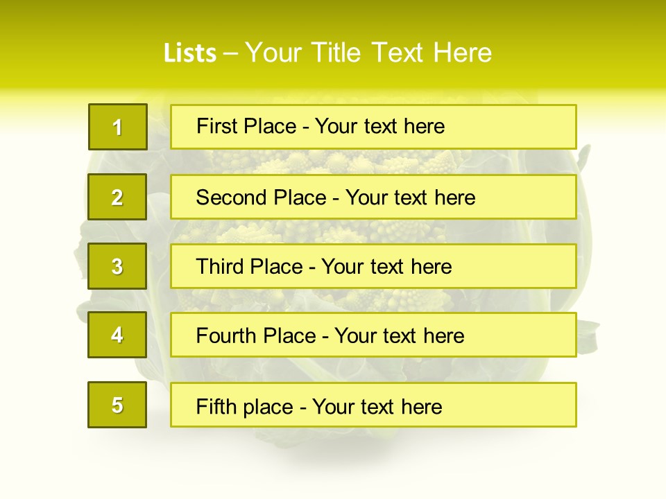 Nature Healthy Macro PowerPoint Template